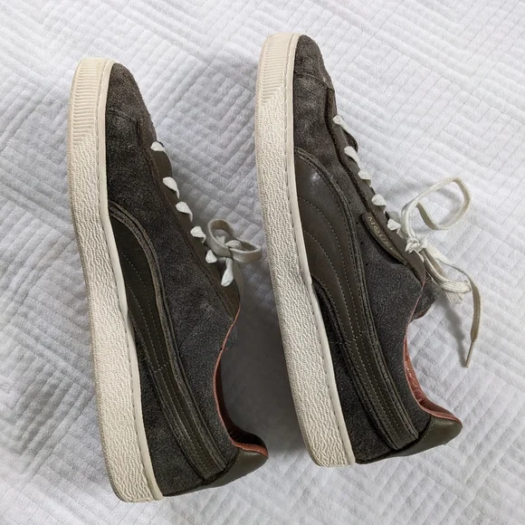 Puma Alexander McQueen Suede Sneakers Trainers Low Shoes Men US 13